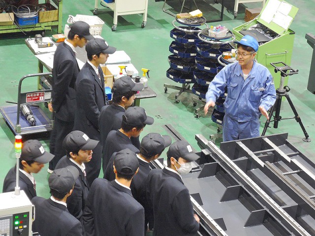 最新情報											福井県立奥越明成高等学校さんが工場見学されました